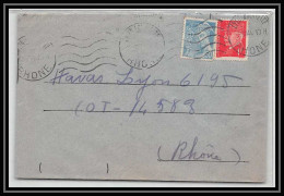 6386/ France Lettre (cover) Mercure X3 Pour Le Monastier-sur-Gazeille Haute Loire - 1921-1960: Modern Period