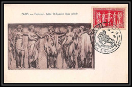 9973 N°849 Chambres De Commerce Union Francaise Paris 1950 France Carte Maximum Card - 1940-1949
