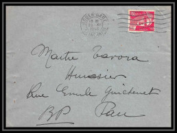 9727 N°716 Gandon Rouen Gare 1946 Pour Pau France Lettre Cover - 1921-1960: Modern Period