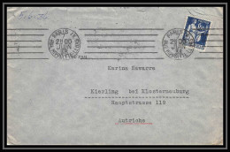 9673 N°288 Paix Krag Paris Hippolyte 6 Traits Kierling Austria Autriche 1936 France Seul Sur Lettre Cover - 1921-1960: Modern Period