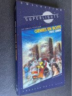 Collection SUPERLIGHTS N° 4    GENIES EN BOITE    Fritz LEIBER 1983 - Presses De La Cité