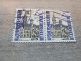 Mons - Bergen - Edifice - 2f.50 - Multicolore - Double Oblitérés - Année 1971 - - Usati