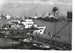 Ferry " Bunte Kuh " In Port Of Hamburg,  # 01553 - Ferries