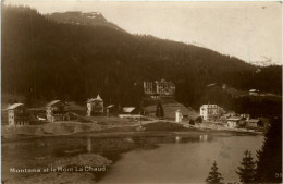 Montana Et Le Mont La Chaud - Crans-Montana