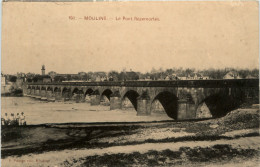 Moulins, Le Pont Regemortes - Moulins