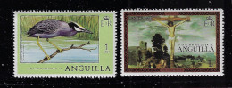 ANGUILLA 1977   SCOTT#275,291  MLH - Anguilla (1968-...)