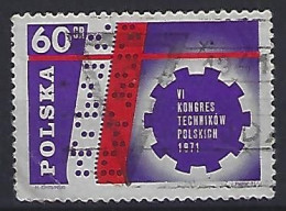 Poland 1971  Polnischer Technikerkongress (o) Mi.2101 - Usati