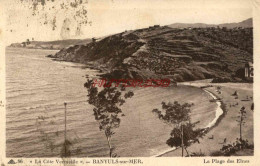 CPA BANYULS SUR MER - LA PLAGE DES ELNES - Banyuls Sur Mer