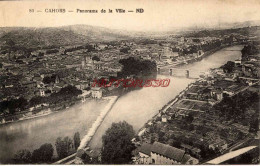 CPA CAHORS - PANORAMA DE LA VILLE - Cahors