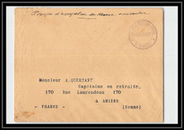 0075 Vaguemestres D'étapes Region Chaouia Casbah El Boroudj 1913- Lettre Cover Occupation Du Maroc War - Storia Postale