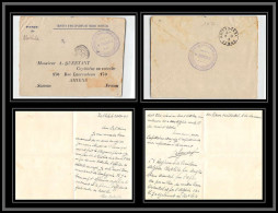 1032 LAC 6ème Régiment De Tirailleurs Algériens 4ème Bataillon Poste De Nekhila 1913 Lettre Cover Occupation Du Maroc - Storia Postale