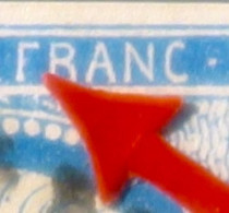 LP3036/509 - FRANCE - NAPOLEON III N°14A - VARIETE >>> " F " De FRANC Sans La Barre Centrale - 1853-1860 Napoleon III