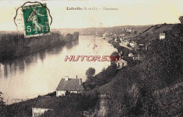 CPA LAFRETTE - VAL D'OISE - PANORAMA - La Frette-sur-Seine