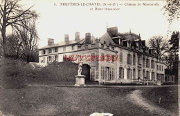 CPA BRUYERES LE CHATEL - ESSONNE - CHATEAU DE MARIONVILLE - Bruyeres Le Chatel