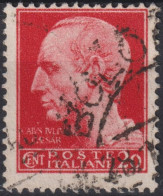 1945 Italia Julius Caesar ⵙ Mi:IT 671Z, Sn:IT 453, Yt:IT 471, Sg:IT 640, AFA:IT 607 - Oblitérés