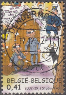 Belgique 2002 Michel 3160 O Cote (2008) 1.20 € Noël La Main Dans Le Sac Cachet Rond - Usati