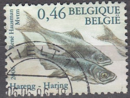 Belgique 2006 Michel 3585 O Cote (2008) 1.60 € Poisson Hareng Cachet Rond - Used Stamps