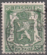 Belgique 1936 Michel 421 O Cote (2008) 0.25 € Armoirie Cachet Rond - Gebruikt