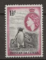 1954 MNHTristan Da Cunha Mi 16 Postfris** - Tristan Da Cunha