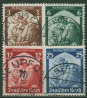 Deutsches Reich 1935 Saarabstimmung 565/68 TOP-Stempel - Used Stamps