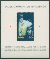 DDR 1962 Raumschiffe Wostok 3 Und 4 Kosmonauten Block 17 Postfrisch (C96709) - Altri & Non Classificati