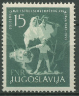 Jugoslawien 1953 Istrien Slowenische Küste Tag Der Befreiung 733 Postfrisch - Ongebruikt