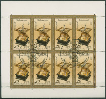 DDR 1983 Uhren Tisch-Sonnenuhr Kleinbg. 2798 K Sonderstempel Gestempelt (C97023) - Altri & Non Classificati