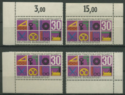 Bund 1968 Handwerk 553 Alle 4 Ecken Postfrisch (E837) - Nuovi