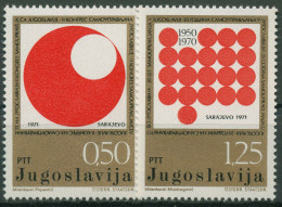 Jugoslawien 1971 Selbstverwalter-Kongress 1418/19 Postfrisch - Unused Stamps