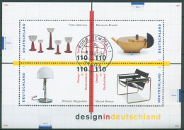 Bund 1998 Design Aus Deutschland Block 45 Gestempelt (C98776) - Altri & Non Classificati