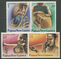 Papua Neuguinea 1979 Musikinstrumente Okarina Nasenflöte 360/63 Postfrisch - Papoea-Nieuw-Guinea