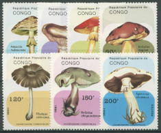 Kongo (Brazzaville) 1991 Pilze 1205/11 Postfrisch - Neufs