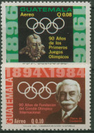 Guatemala 1986 Olympia Olympisches Komitee 1262/63 Postfrisch - Guatemala