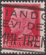 1929 Italia King Vittorio Emanuele III Facing Left ⵙ Mi:IT 308X, Sn:IT 222, Yt:IT 233, Sg:IT 248, AFA:IT 254, - Oblitérés