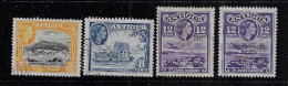 ANTIGUA   1953   SCOTT#110,114,115,126 USED - 1858-1960 Crown Colony