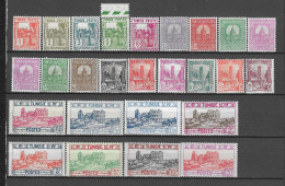 C216  Tunisie  Série De 1926-28 Du N°120 à 154 N+ Ou N++ - Unused Stamps