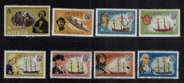 ANTIGUA   1970  SCOTT#237,241-244,246 MH 248,249  USED - 1960-1981 Ministerial Government