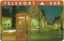 Denmark - TS - Phone Booth - Utzon - TDTP067 - 08.1994, 5Kr, 1.500ex, Used - Denmark