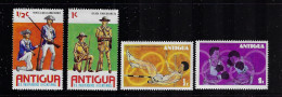 ANTIGUA   1976  SCOTT#423,424,431,432  MH - 1960-1981 Autonomie Interne