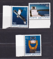 1991 Vaticano Vatican SPECOLA VATICANA Serie Di 3 Valori MNH** - Nuevos