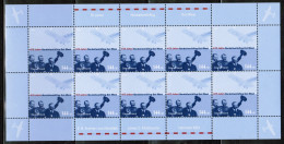 Germany 2003 / Michel 2331 Kb - 75 Years Of Norse Atlantic Airways, East-West, Plane, Pilots - Sheet Of 10 Stamps MNH - Nuovi