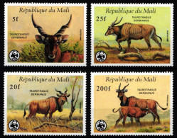 Mali 1078-1081 Postfrisch Wildtiere, Antilopen #JW524 - Mali (1959-...)