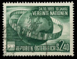 ÖSTERREICH 1955 Nr 1022 Gestempelt X7FE242 - Used Stamps