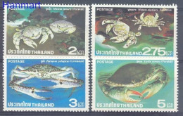 Thailand 1979 Mi 899-902 MNH  (ZS8 THL899-902) - Schalentiere