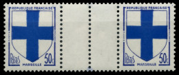 FRANKREICH 1958 Nr 1217ZW Postfrisch 3ER STR S026DCE - Unused Stamps