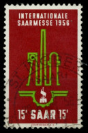 SAARLAND 1956 Nr 368 Gestempelt X6DFA6A - Usati