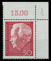 BRD 1967 Nr 542 Postfrisch ECKE-ORE X7F0A92 - Neufs