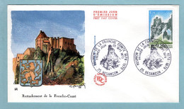 FDC France 1978 - Réunion De La Franche-Comté - YT 2015 - 25 Besançon - 1970-1979