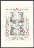 FRANCE - 1989 - Serie Completa In Foglietto Usato FDC Su Cartoncino: Yvert BF10. - Afgestempeld