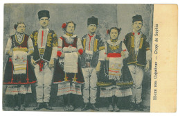 BUL 001 - 23644 ETHNIC, Shopi From Sofia, Bulgaria - Old Postcard - Used - 1911 - Bulgarije